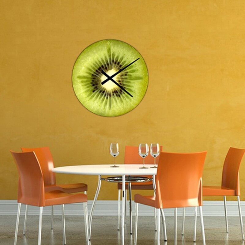 kitchen wall clock kiwi design kitchen wall clock kiwi design