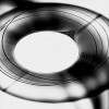 Quadre fotografia experimental esfera negre