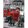 Tableau photographie urbain London Red Bus 2