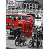 Urban painting photography London Red Bus 2