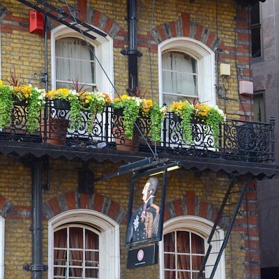 Tableau photographie urbain London Pub 7