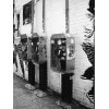 Urban painting photography telephone booths - New York