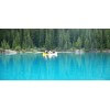 cuadros modernos fotografía canoa en el lago - Canadá
