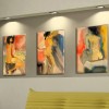 quadres abstractes figuratius pel dormitori-mirant