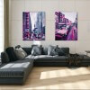 abstract urban paintings for the living room-street in New York