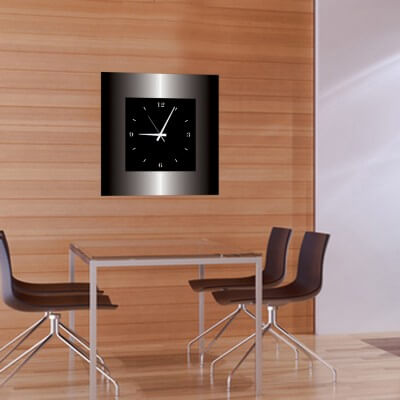 reloj de pared moderno para decorar el salón - diseño QRV - grecaridea