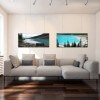 Landscapes painting photography views of Lake Moraine -Canadá