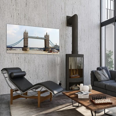 Urban painting photography Tower Bridge