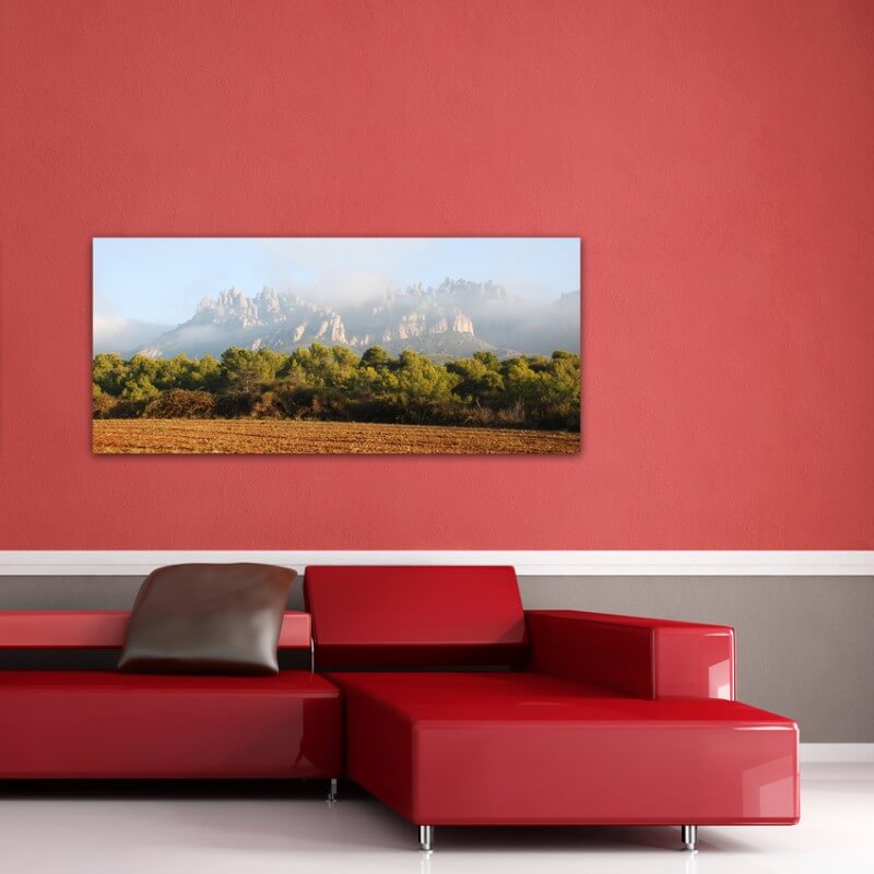 Quadre fotografia paisatge Montserrat 3 Quadre fotografia paisatge Montserrat 3