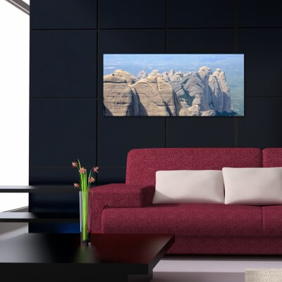 Tableau photographie paisajes Montserrat 1