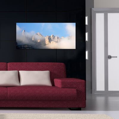 Tableau photographie paisajes Montserrat 5