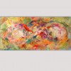 abstract modern paintings to decorate the bedroom-close to the surface