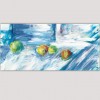 abstract paintings of apples to decorate the bedroom-calm and movement I