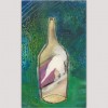 abstract paintings to decorate the bedroom-diptych bottle bottom