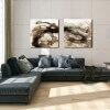 abstract modern paintings to decorate the living room-diptych digress