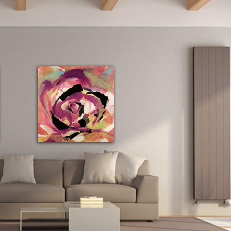 cuadro abstracto moderno para decorar el salón -ilusión