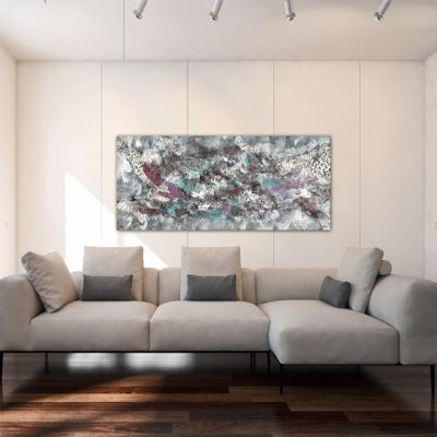 quadres abstractes moderns per decorar el menjador-desglaç