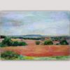 modern Landscape paintings for the bedroom-plowed fields