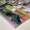 abstract flower painting-almond blossom