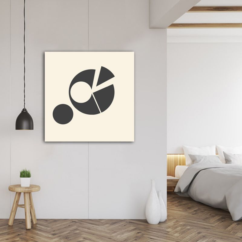 Tableaux abstraits géométriques pour le chambre-cercle fragmenté