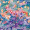 modern flower painting for the bedroom -germinate