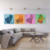 abstract modern paintings to decorate the living room