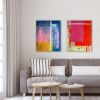 cuadros abstractos modernos para decorar las paredes de la casa -primavera-verano