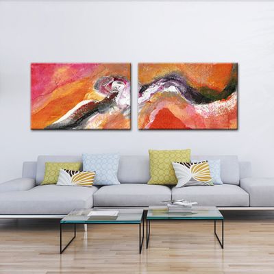 abstract modern paintings-spiral of time