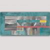 abstract geometric painting for the bedroom -balance
