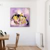 abstract modern painting. loving heart