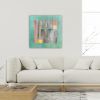 abstract modern paintings for the living room -serenity