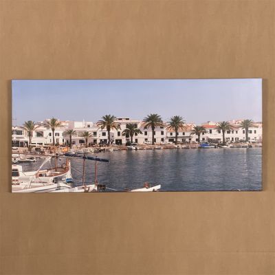 photo canvas "vista de Fornells" 92 x 42 cm.