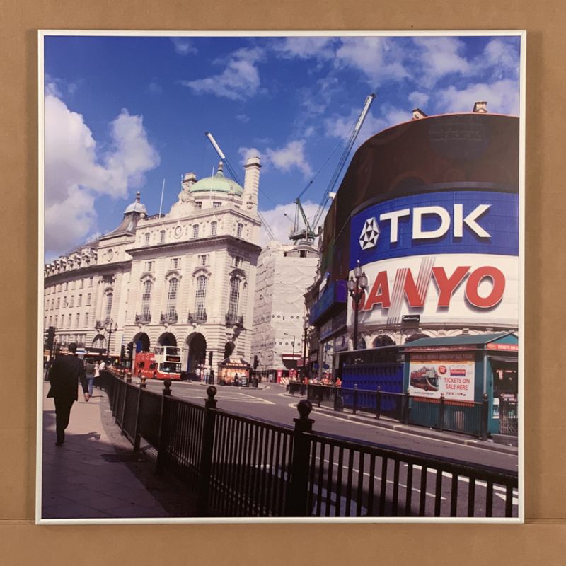 tableau photo "Picadilly Circus" 70 x 70 cm.