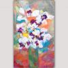 modern flower paintings-white flower
