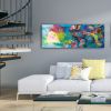 modern flower painting for the living room -symphony of colours