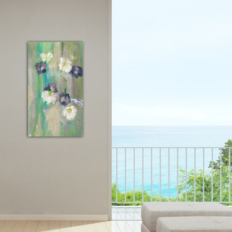 modern floral paintings to the living room- fiori
