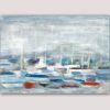 modern painting nautical landscape to decorate the dining room- calm