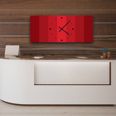reloj de pared exclusivo de diseño RRR para decorar grandes espacios