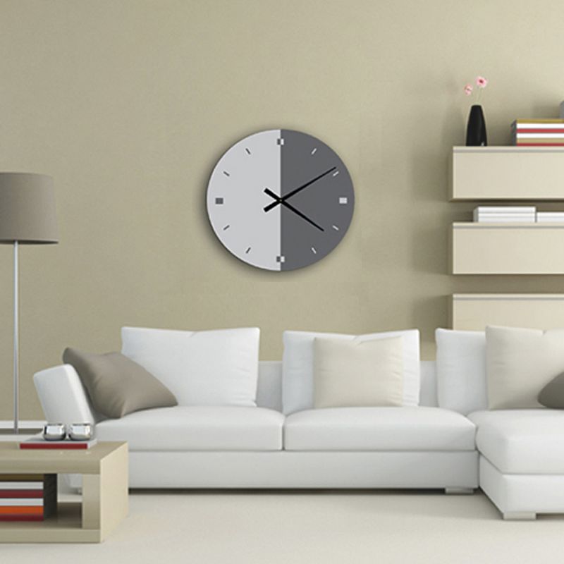 reloj de pared moderno para decorar el salón - diseño QRV - grecaridea