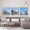 Tableau photographie paysage le clocher d'Unya