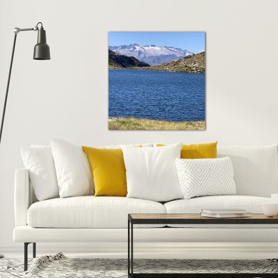 Tableau photographie paysage le lac Rosari
