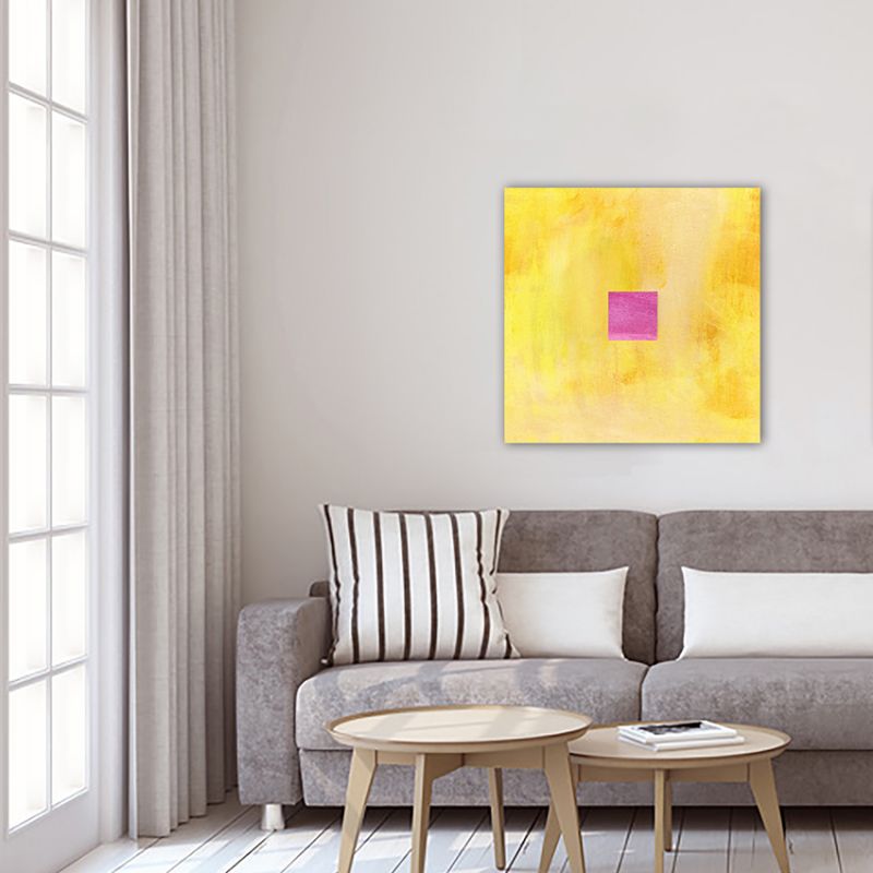 modern geometric painting for the living room-vibrant I