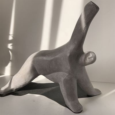 Sculpture moderne design force - impulsion