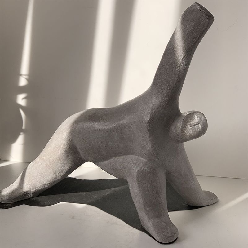 escultura moderna diseño fuerza - impulso