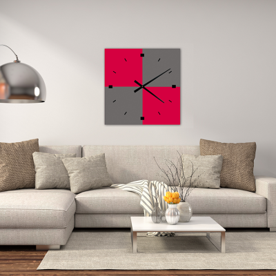 modern wall clock design to decorate the living room- design AGF