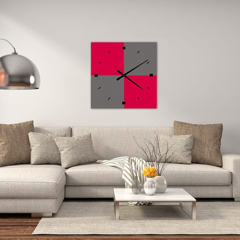 horloge murale moderne design pour le salon- design AGF