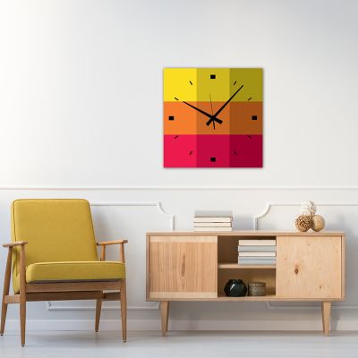 reloj de pared moderno para decorar tu casa - diseño QCV