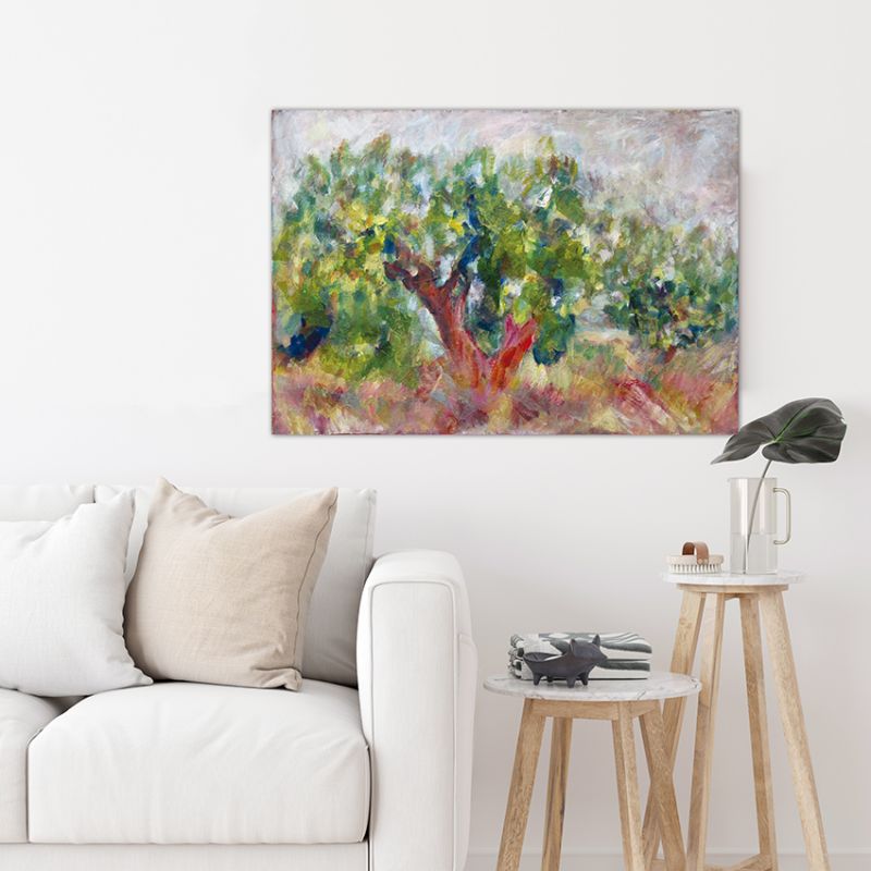 Landscape modern paintings for the living room-olive tree