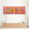 abstract paintings-diptych dreams