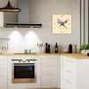 design wall clock to decorate the kitchen-design FTB